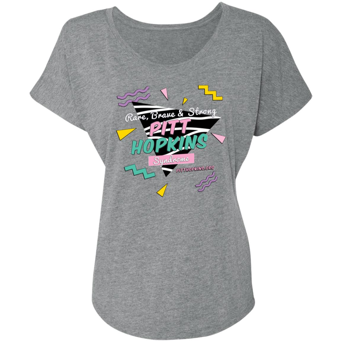 PTHS Retro Vibes Flutter Sleeve Tee – RareiTees for a Cure