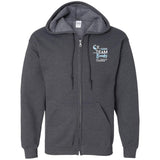 Team Brooks Unisex Zip Up Hoodie