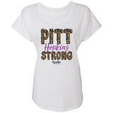 Pitt Strong Leopard Flutter Sleeve Tee