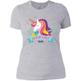 Unicorn Born Rare Ladies Tee