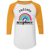 Radiate Acceptance Unisex Raglan Tee (PTHS)