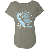 No One Fights Alone Flutter Sleeve Tee