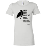 Super Powered "Pitt" Mom Fitted Tee