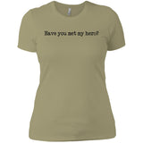 Pitt Hopkins Definition of a Hero Ladies Tee