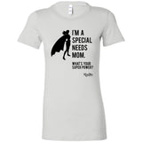 Super Powered Mom Fitted Tee