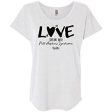 Love Someone with Pitt Hopkins Flutter Sleeve Tee