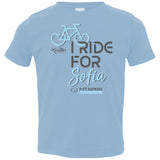 'I Ride for Sofia' Toddler Tee