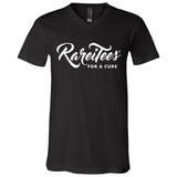 RareiTees Unisex V-neck Tee w/ back