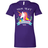 Personalized One of a Kind Ladies Fitted Tee