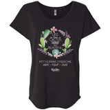 Life is like a Cactus (Pitt Hopkins) Ladies Flutter Sleeve Tee