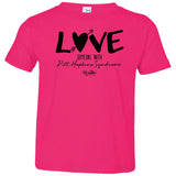 Love Someone with Pitt Hopkins Toddler Tee