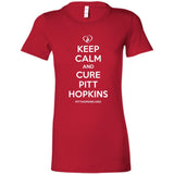 Keep Calm and Cure Ladies Tee