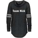 Team Nick Ladies Hooded Pullover