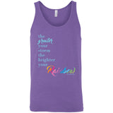 Weather the Storm Rainbow Unisex Tank