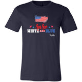 Rare, White and Blue (Flag) Youth Tee