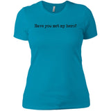 Pitt Hopkins Definition of a Hero Ladies Tee