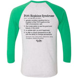 Pitt Hopkins Definition of a Hero Unisex Raglan Tee