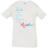 Weather the Storm Rainbow Infant/Toddler Tee