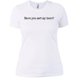 Pitt Hopkins Definition of a Hero Ladies Tee