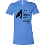 Super Powered "Pitt" Mom Fitted Tee
