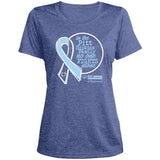 No One Fights Alone Ladies Heather Scoop Tee