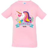 Unicorn Born Rare Infant/Toddler Tee