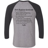 Pitt Hopkins Definition of a Hero Unisex Raglan Tee
