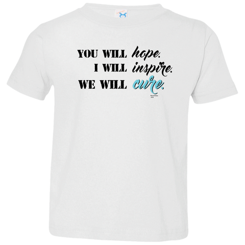 Hope-Inspire-Cure Infant/Toddler Tee