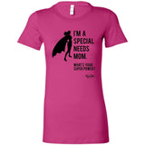 Super Powered Mom Fitted Tee