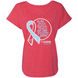 No One Fights Alone Flutter Sleeve Tee