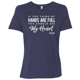 Full Heart Ladies Relaxed Tee