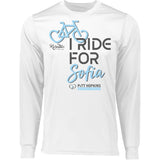 'I Ride for Sofia' Unisex Long Sleeve Tee