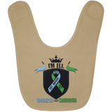 Eli Our Warrior Baby Bib