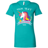 Personalized One of a Kind Ladies Fitted Tee