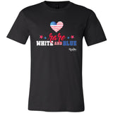 Rare, White and Blue Youth Tee