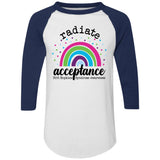 Radiate Acceptance Unisex Raglan Tee (PTHS)