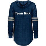 Team Nick Ladies Hooded Pullover