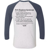 Pitt Hopkins Definition of a Hero Unisex Raglan Tee