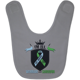 Eli Our Warrior Baby Bib