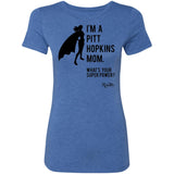 Super Powered "Pitt" Mom Triblend Tee