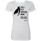 Super Powered "Pitt" Mom Triblend Tee
