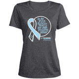 No One Fights Alone Ladies Heather Scoop Tee