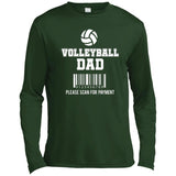 Volleyball Dad Moisture-Absorbing Tall Long Sleeve Tee