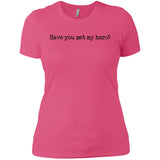 Pitt Hopkins Definition of a Hero Ladies Tee