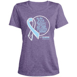 No One Fights Alone Ladies Heather Scoop Tee