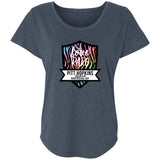 PTHS 'Zebra Stripe' Flutter Sleeve Tee