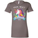 Personalized One of a Kind Ladies Fitted Tee