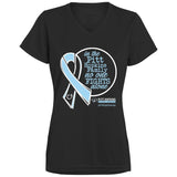 No One Fights Alone Ladies Performance Tee