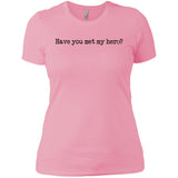 Pitt Hopkins Definition of a Hero Ladies Tee