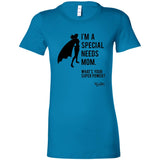 Super Powered Mom Fitted Tee